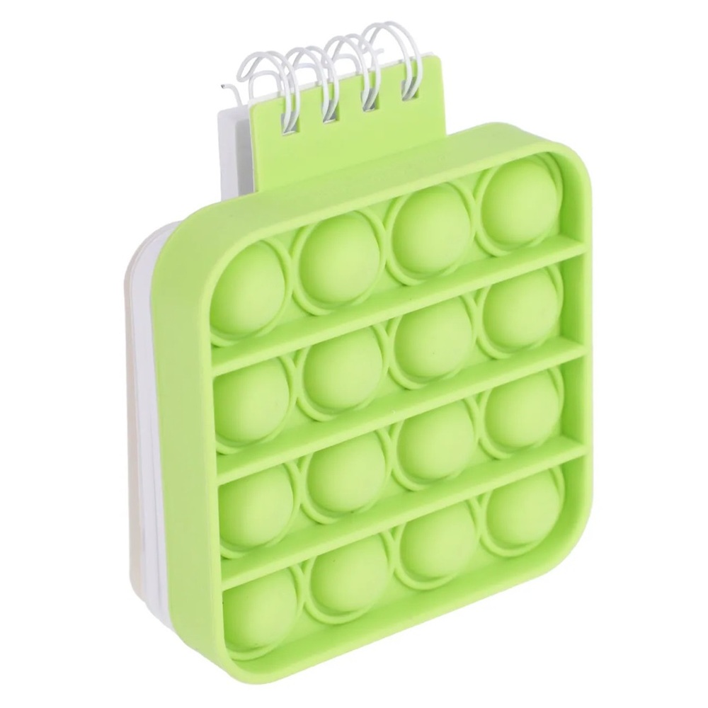 Jot notebook pop it green and pink 50 page count